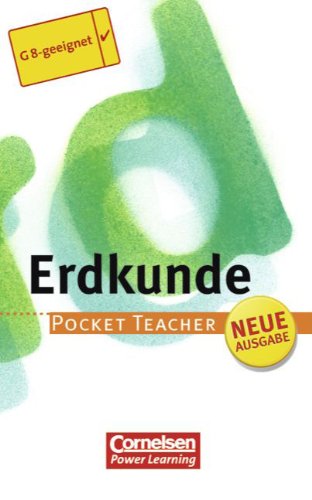 Pocket Teacher - Sekundarstufe I (mit Umschlagklappen): Erdkunde Study Guides