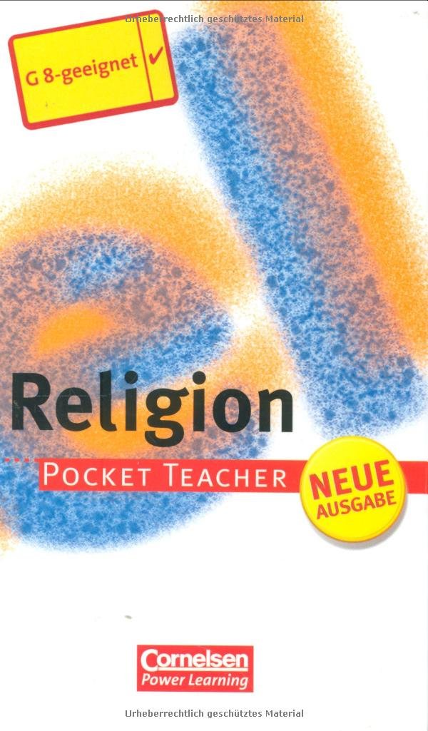 Pocket Teacher - Sekundarstufe I (mit Umschlagklappen): Religion Study Guides