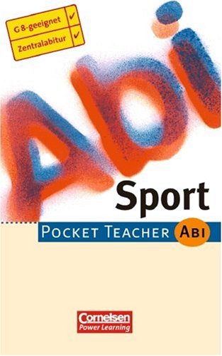 Pocket Teacher Abi. Sekundarstufe II - Bisherige Ausgabe (mit Umschlagklappen) / Sport Study Guides