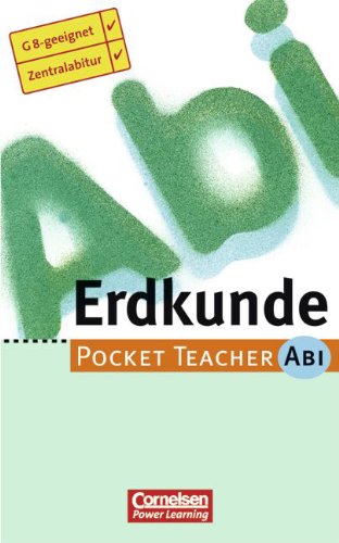 Pocket Teacher Abi. Sekundarstufe II - Bisherige Ausgabe (mit Umschlagklappen) / Erdkunde Study Guides