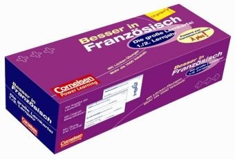 Besser in der Sekundarstufe I - Französisch - Die große Lernkartei: 1./2. Lernjahr - 550 Karteikarten: Passend zum Cornelsen-Lehrwerk "À plus!" Study Guides