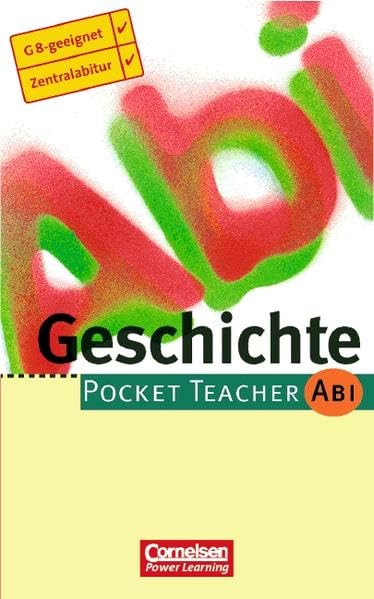 Pocket Teacher Abi. Sekundarstufe II - Bisherige Ausgabe (mit Umschlagklappen) / Geschichte Study Guides