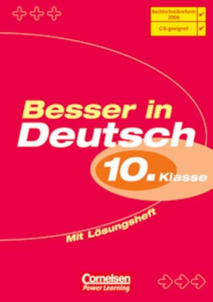 Besser in der Sekundarstufe I - Deutsch - Bisherige Ausgabe: 10. Schuljahr - Übungsbuch mit separatem Lösungsheft (24 S.): Aktualisierte Ausgabe 2006 Business, Finance & Career
