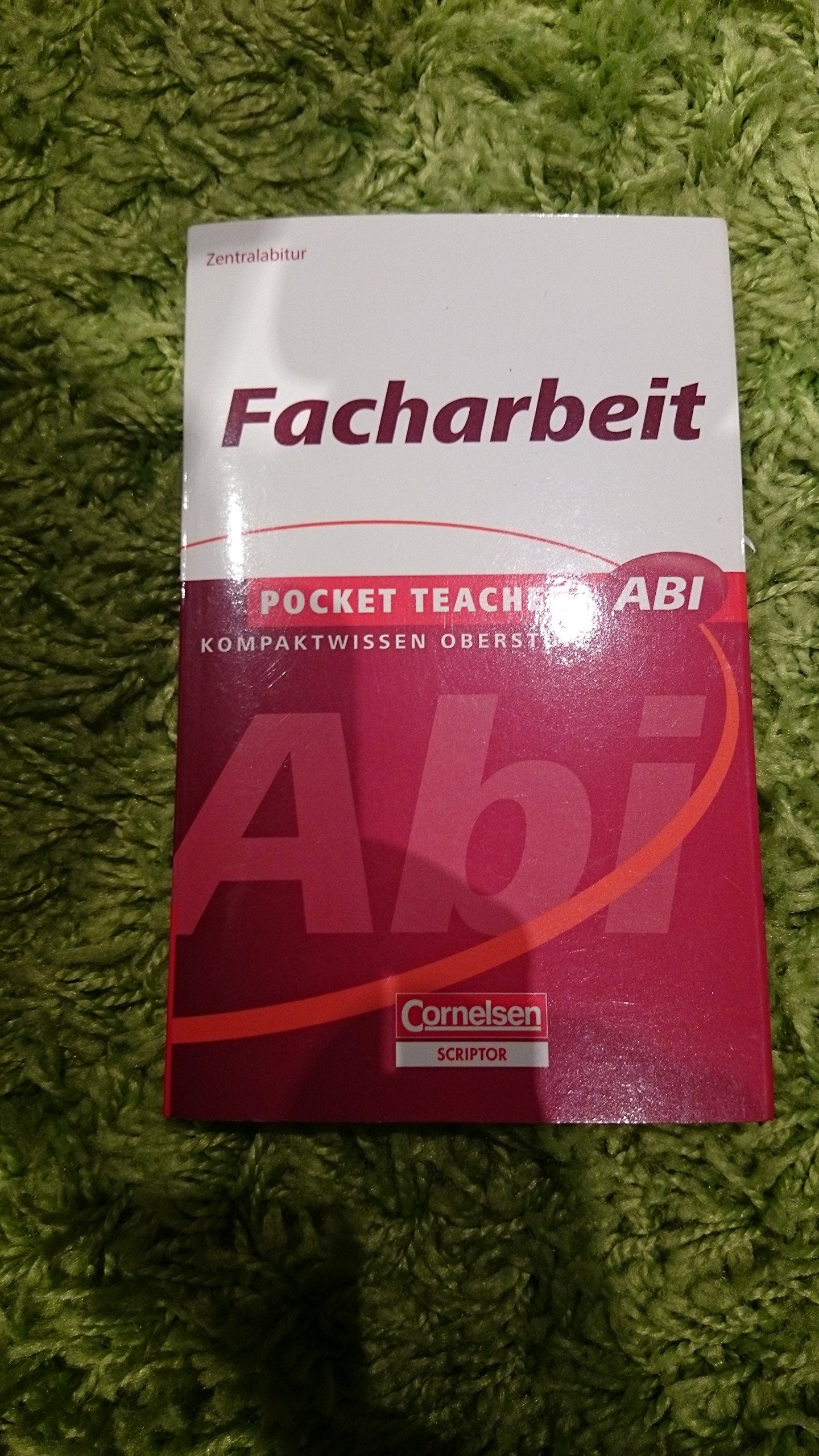 Pocket Teacher Abi - Sekundarstufe II: Facharbeit Study Guides