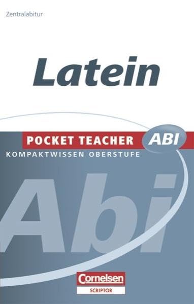 Pocket Teacher Abi - Sekundarstufe II: Latein Study Guides