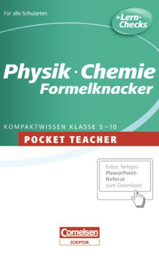Pocket Teacher - Sekundarstufe I: Physik/Chemie: Formelknacker Study Guides