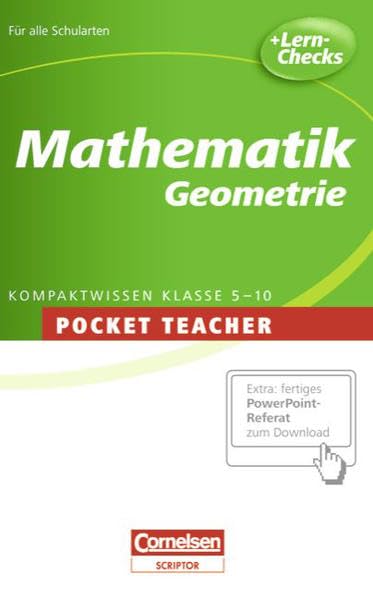 Pocket Teacher - Sekundarstufe I: Mathematik: Geometrie Study Guides