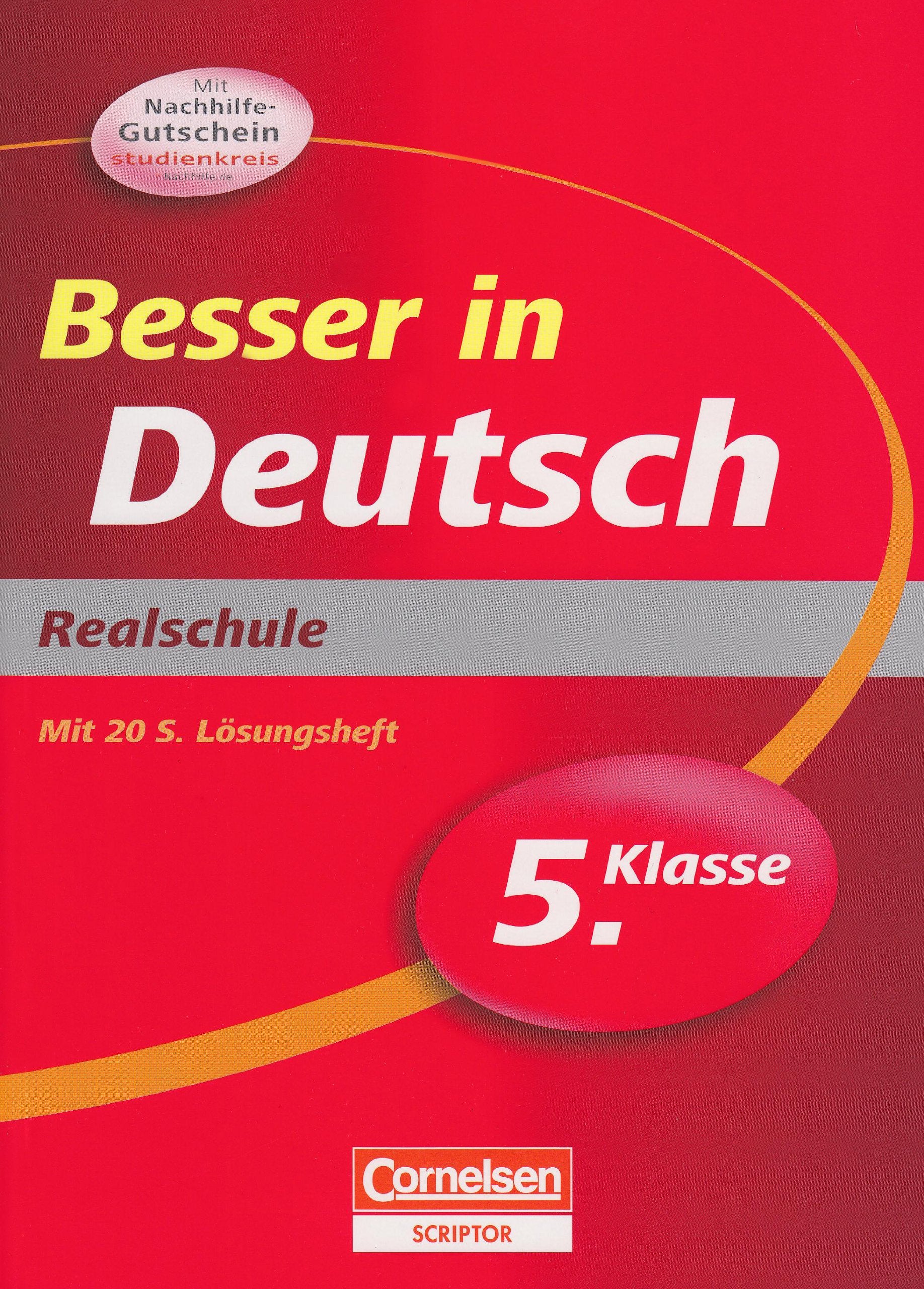 Besser in der Sekundarstufe I - Deutsch, Mathematik, Englisch - Realschule: 5. Schuljahr - Das Komplett-Paket: 22655-9, 22661-0 und 22668-9 mit Hör-CD im Paket Study Guides