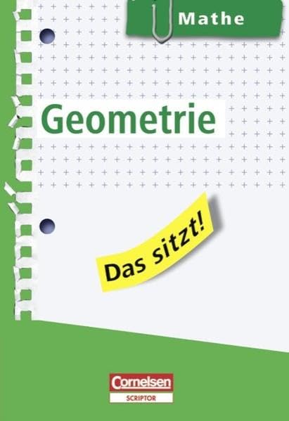Das sitzt! - Mathe: Geometrie: Heft im Hosentaschenformat. Mindestabnahme: 5 Exemplare Study Guides