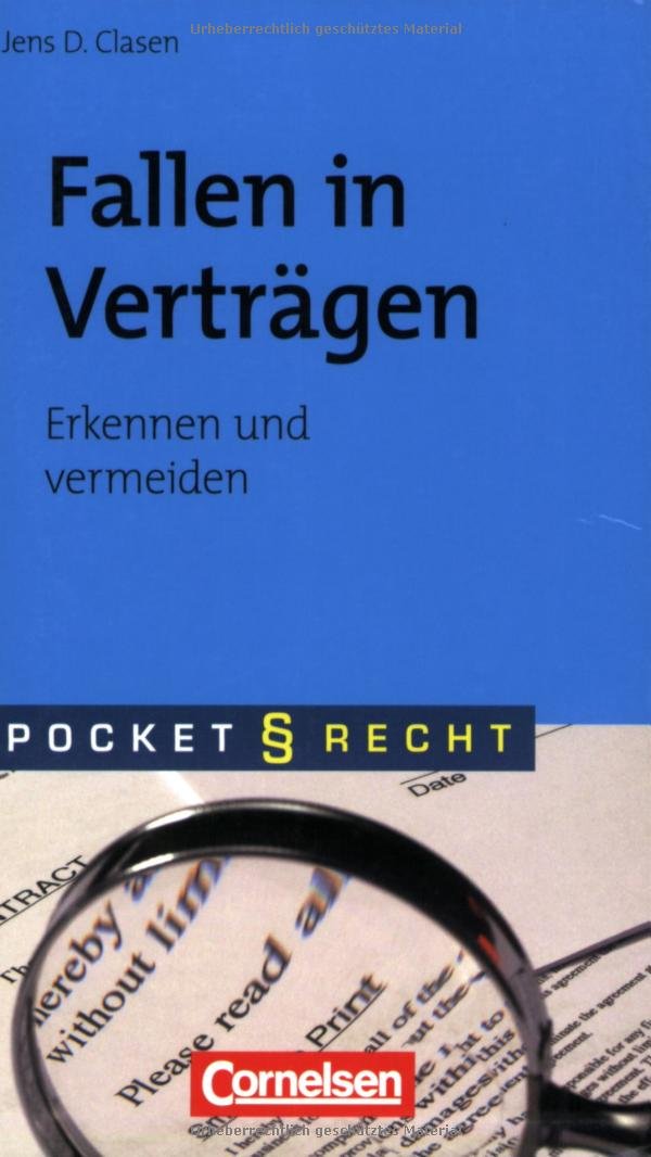 Pocket Recht: Fallen in Verträgen: Erkennen und vermeiden Books