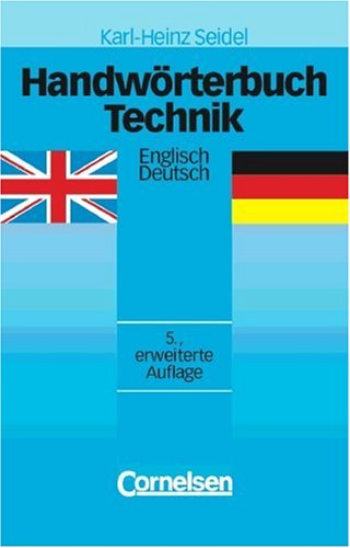 Handwörterbuch Technik / Englisch - : Englisch-Deutsch Foreign Languages ​​& Dictionaries