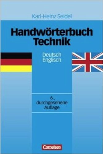 Handwörterbuch Technik / Englisch - : Deutsch-Englisch Business & Technology