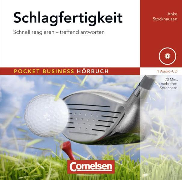 Pocket Business - Hörbuch: Schlagfertigkeit: Schnell reagieren - treffend antworten. Hör-CD Business, Finance & Career