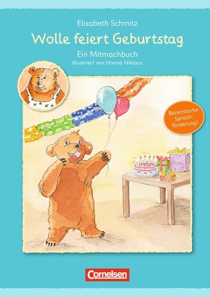 Sprachförderung mit Wolle: Wolle feiert Geburtstag: Ein Mitmachbuch - 2-4 Jahre. Buch Books