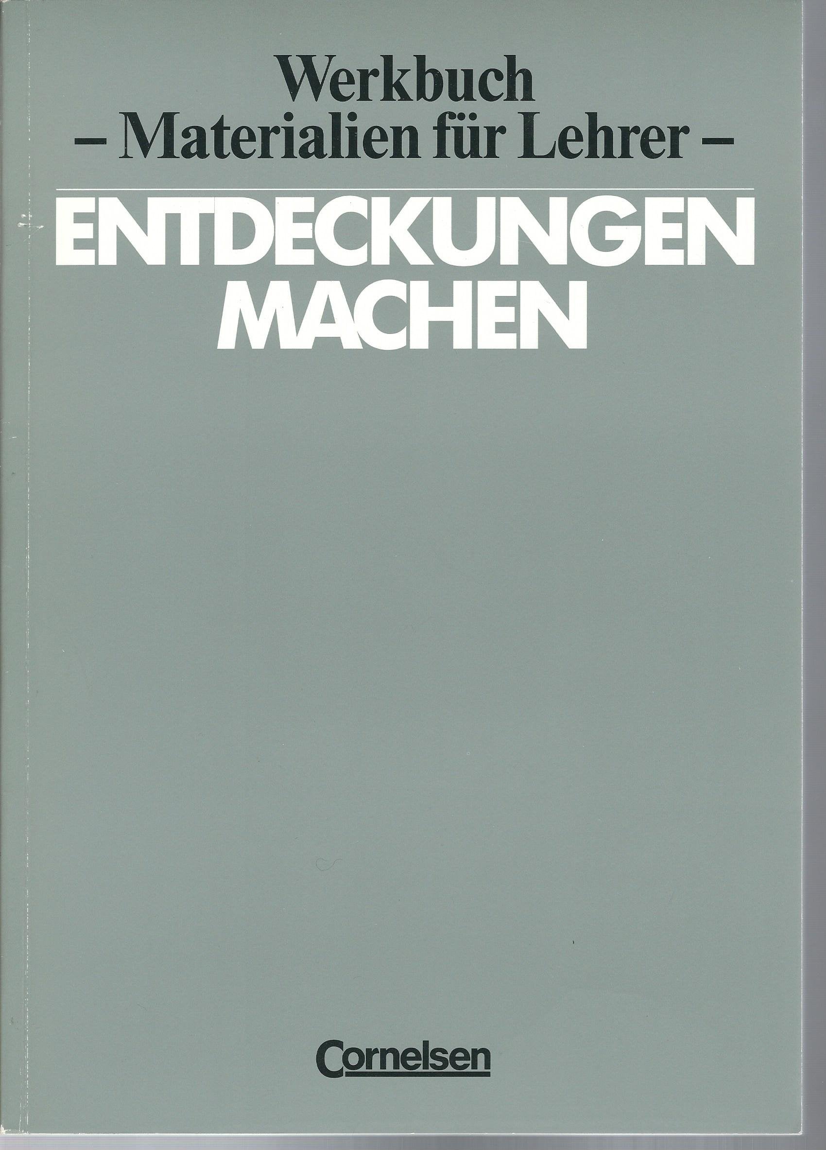 Entdeckungen machen 5-10. Sekundarstufe 1. Werkbuch. Materialien für Lehrer. Unterrichtswerk für den evangelischen Religionsunterricht Books