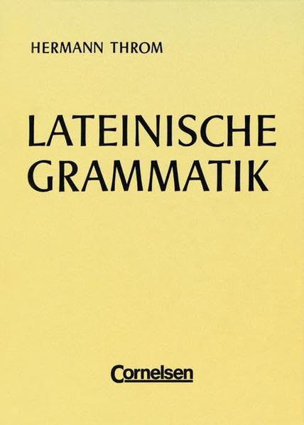 Lateinische Grammatik Foreign Languages ​​& Dictionaries
