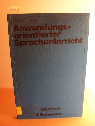 Anwendungsorientierter Sprachunterricht Books