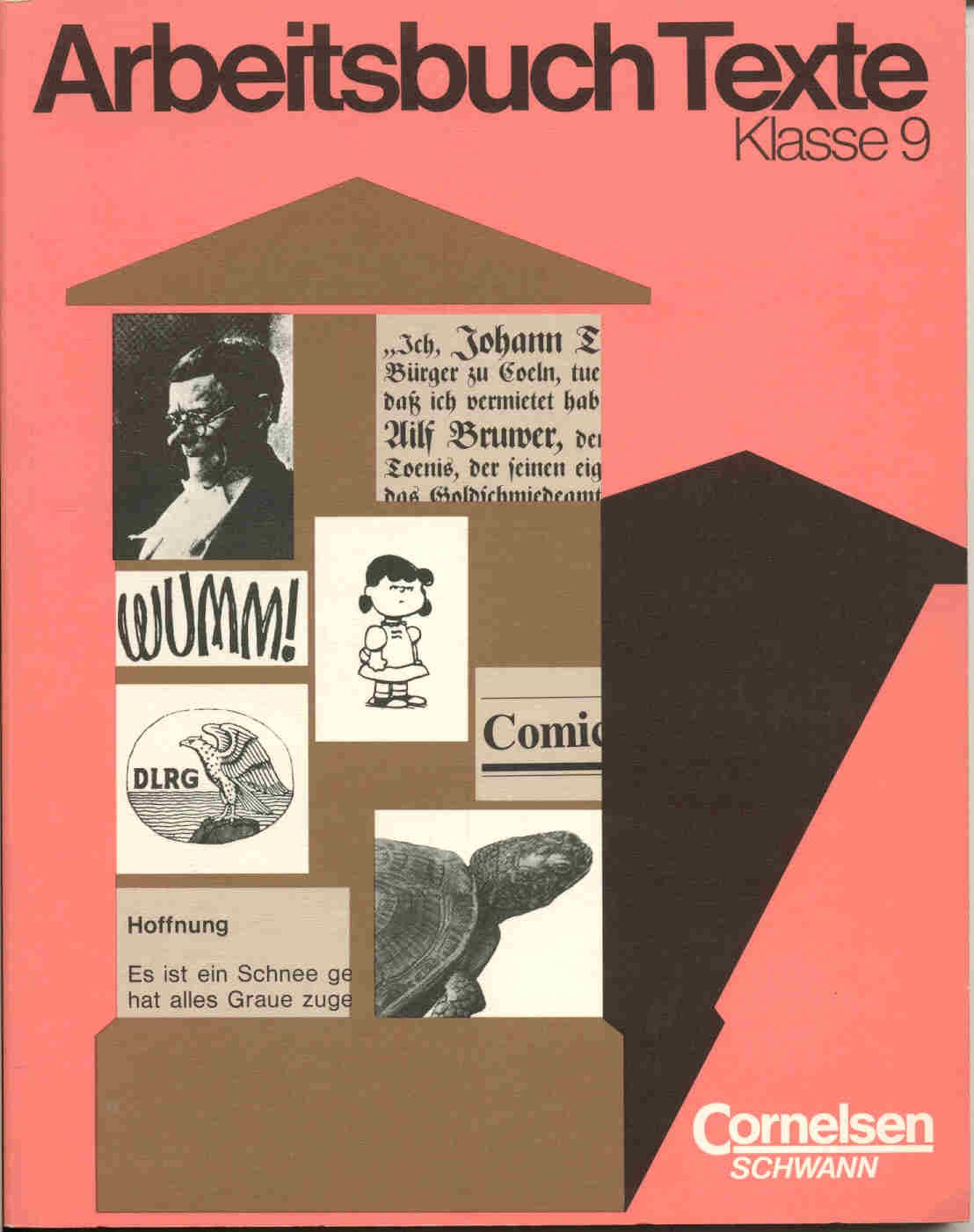 Arbeitsbuch Texte, Klasse 9 Books