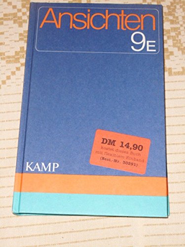 Ansichten E. Klasse 9. Schülerbuch. Lesebuch. Erweiterte Ausgabe. Für Gymnasien, Realschulen und Gesamtschulen Books
