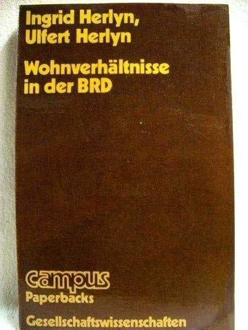 Wohnverhältnisse in der BRD Books