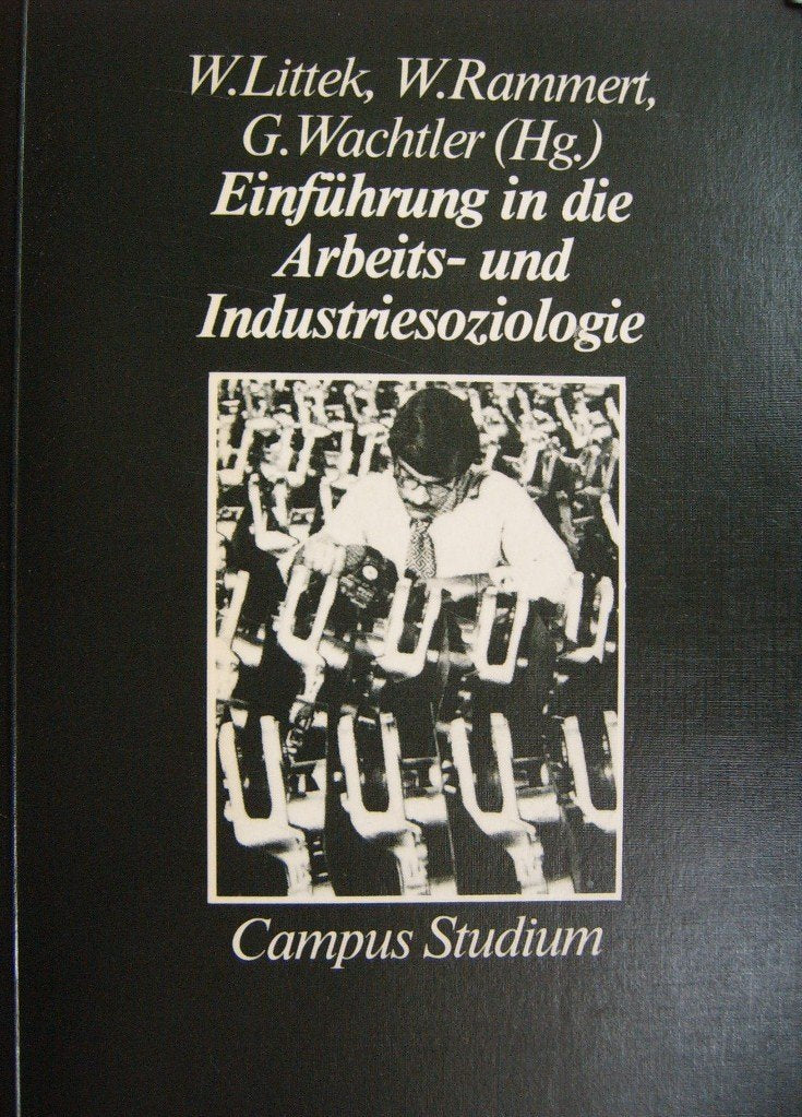 Einführung in die Arbeits- und Industriesoziologie (Campus Studium) Social Sciences