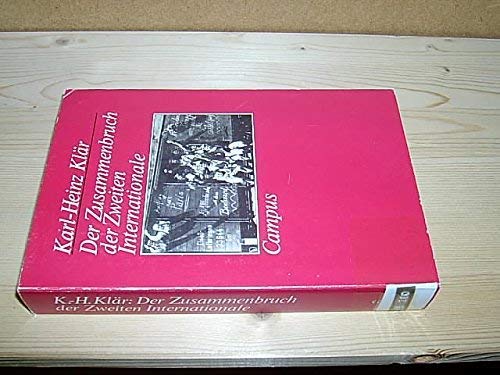 Der Zusammenbruch der Zweiten Internationale German history