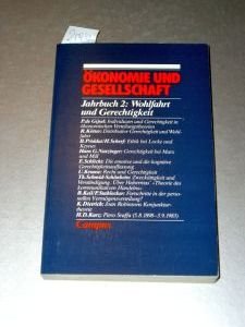 Ökonomie und Gesellschaft : Jahrbuch 2: Wohlfahrt und Gerechtigkeit Law