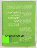 Empirische Sozialforschung 1982: Empirical Social Research 1982 (Beiträge zur empirischen Sozialforschung) Social Sciences