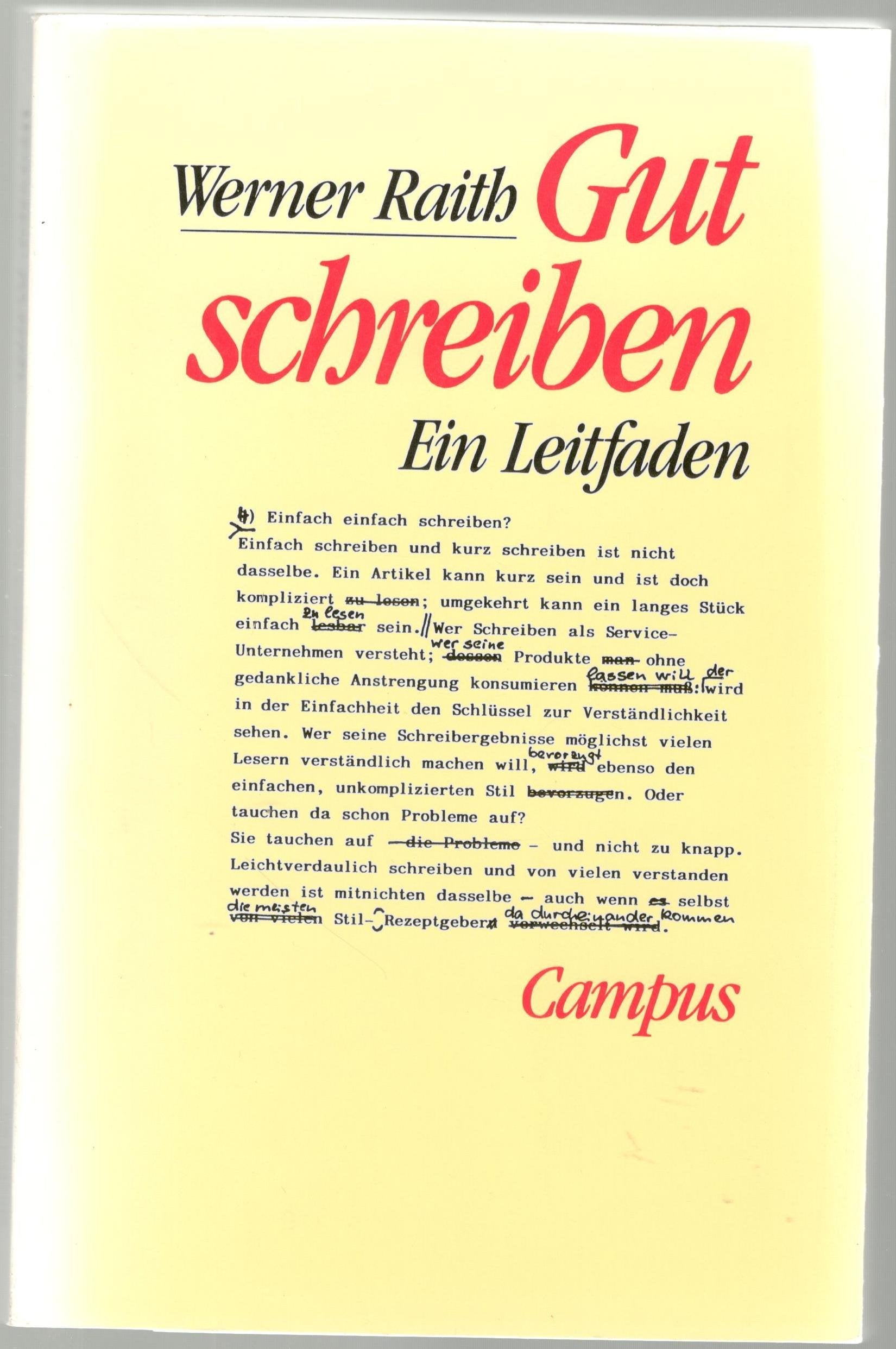 Product Image: Gut schreiben: Ein Leitfaden