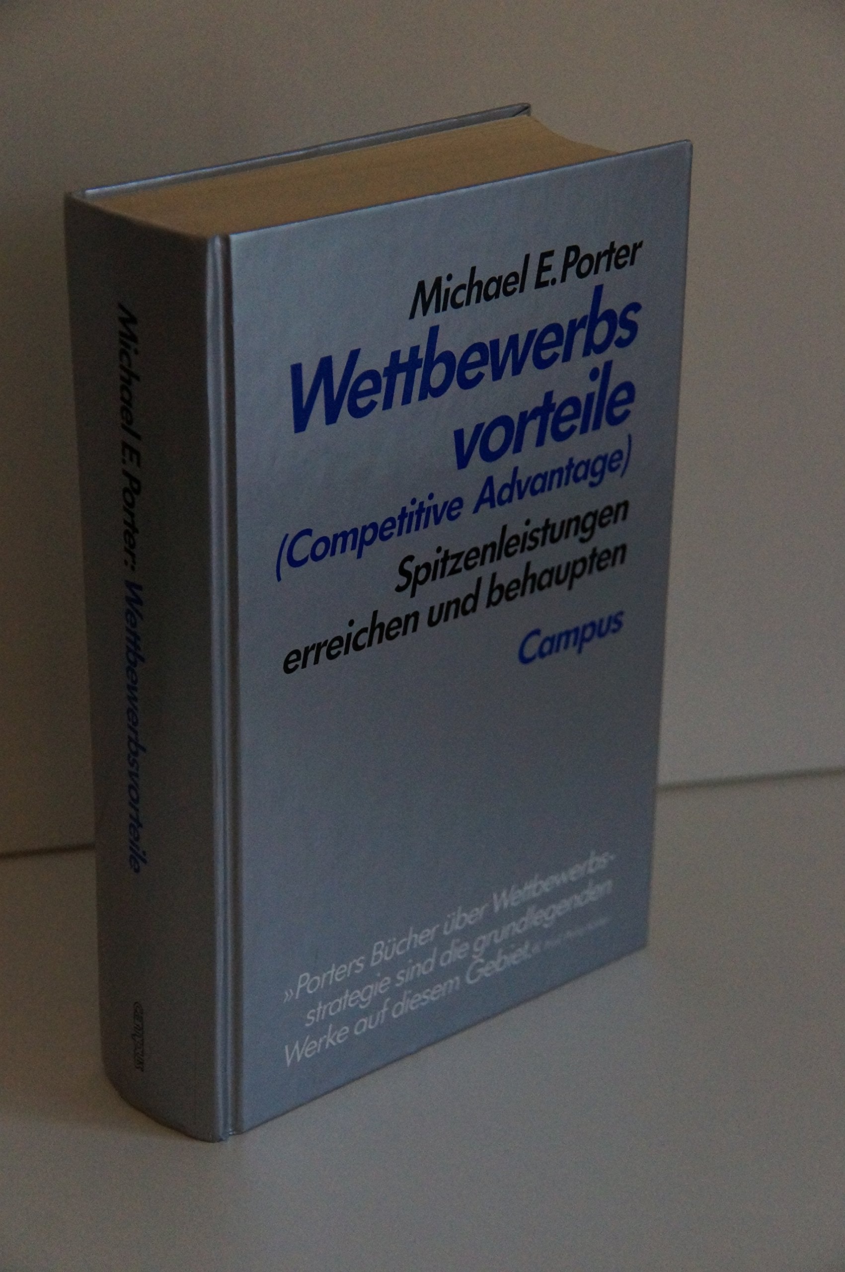 Wettbewerbsvorteile (Competitive Advantage): Spitzenleistungen erreichen und behaupten Business, Finance & Career