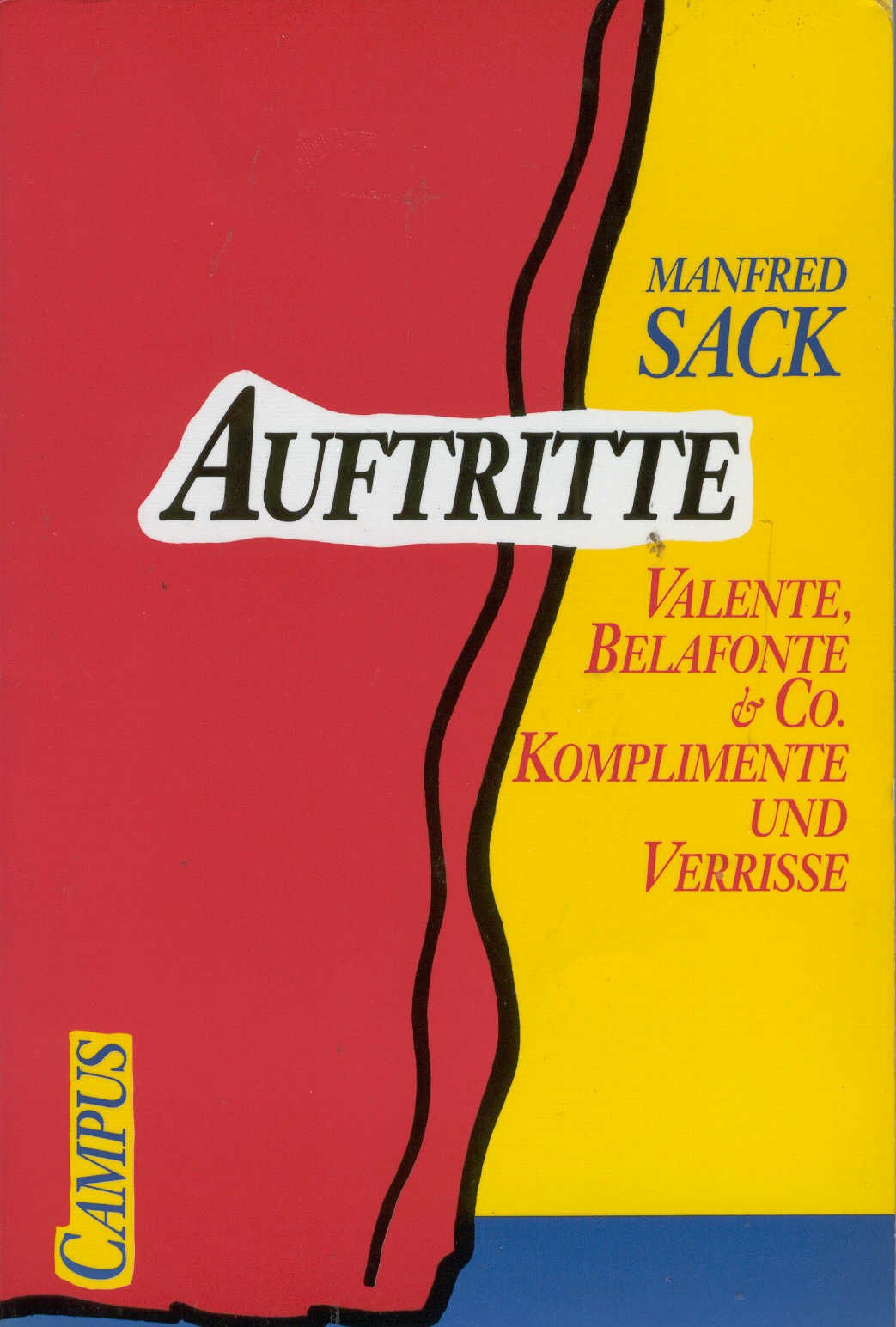 Auftritte: Valente, Belafonte & Co. Komplimente und Verrisse Books