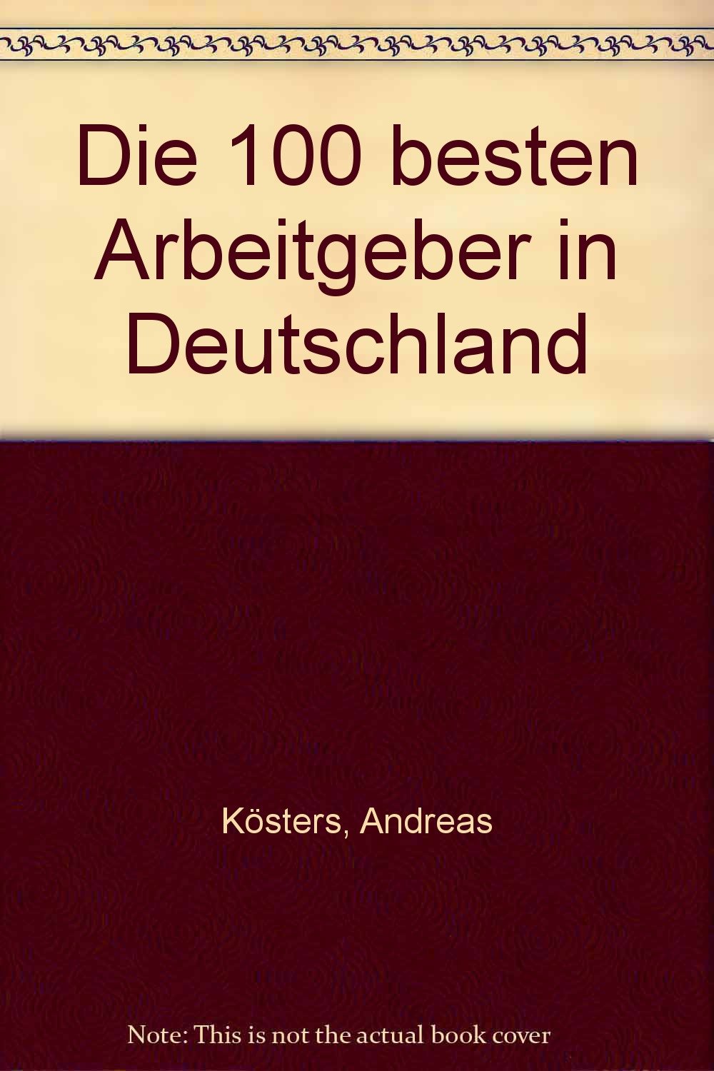 Die 100 besten Arbeitgeber in Deutschland Books