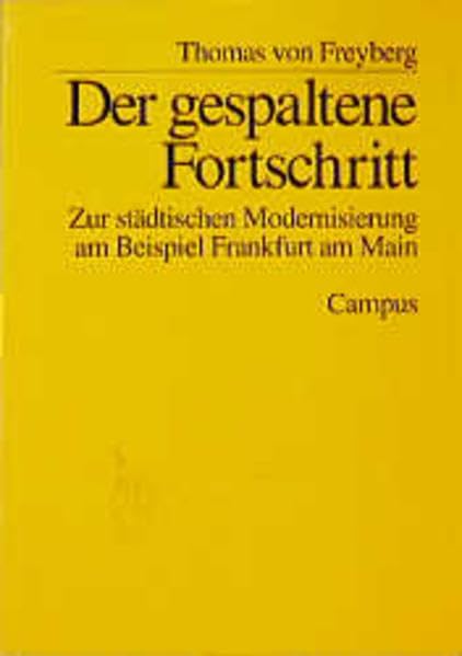 Der gespaltene Fortschritt: Zur städtischen Modernisierung am Beispiel Frankfurt am Main Business, Finance & Career