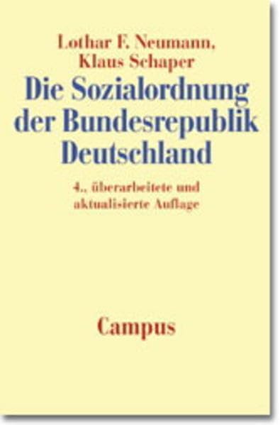 Die Sozialordnung der Bundesrepublik Deutschland Politics & History
