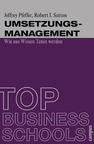 Umsetzungsmanagement: Wie aus Wissen Taten werden Law
