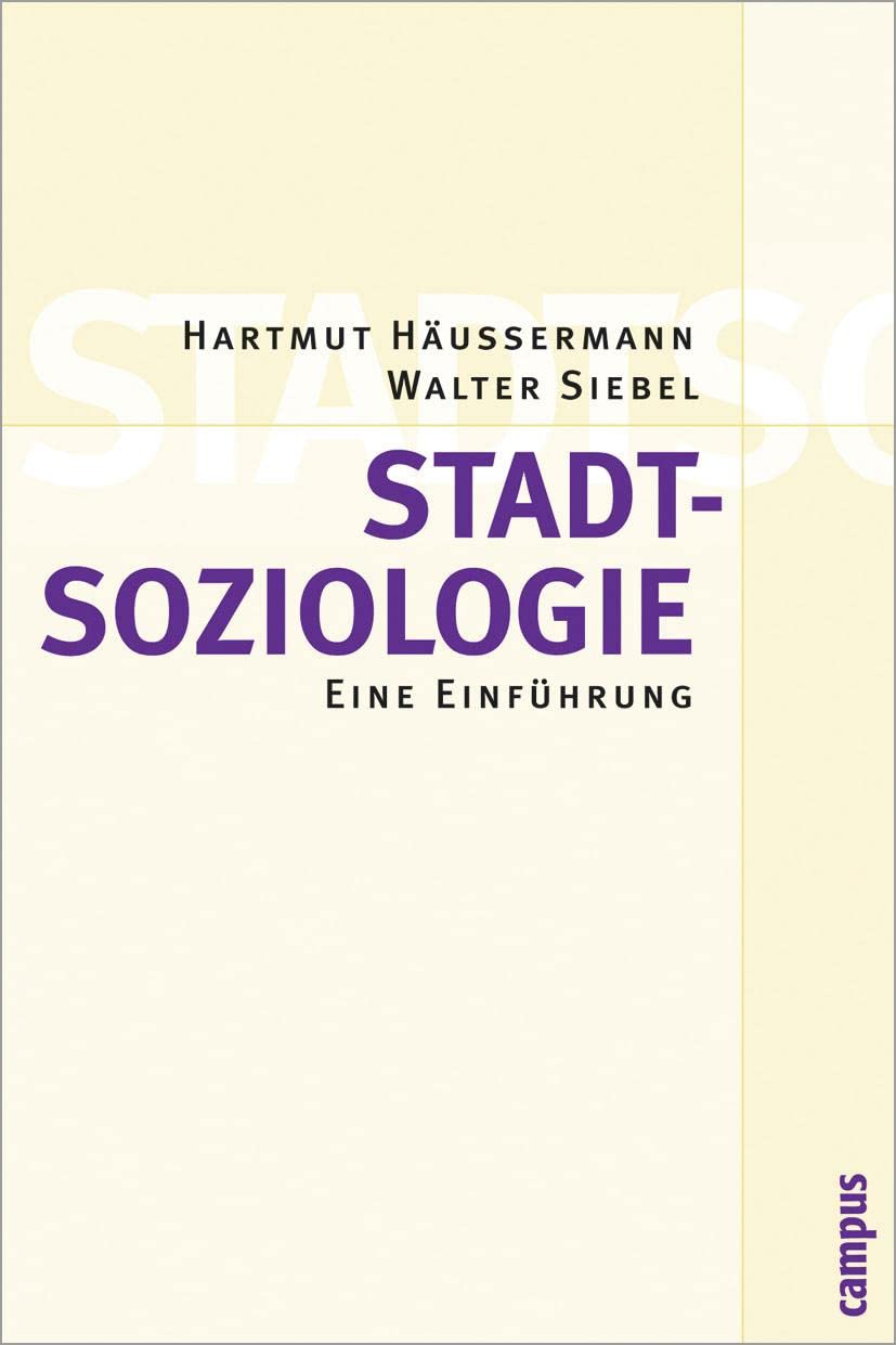 Product Image: Stadtsoziologie