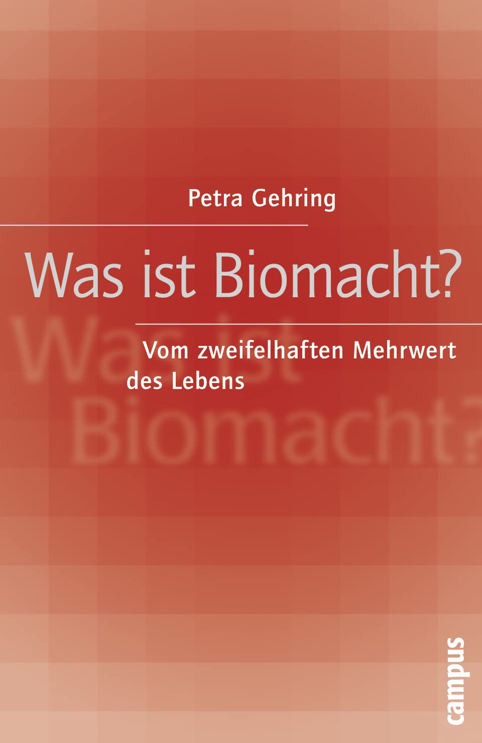 Was ist Biomacht? Philosophy