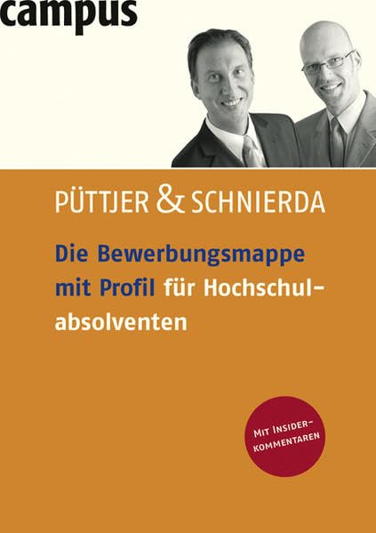 Die Bewerbungsmappe mit Profil für Hochschulabsolventen Business, Finance & Career