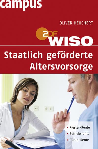 WISO: Staatlich geförderte Altersvorsorge Business, Finance & Career