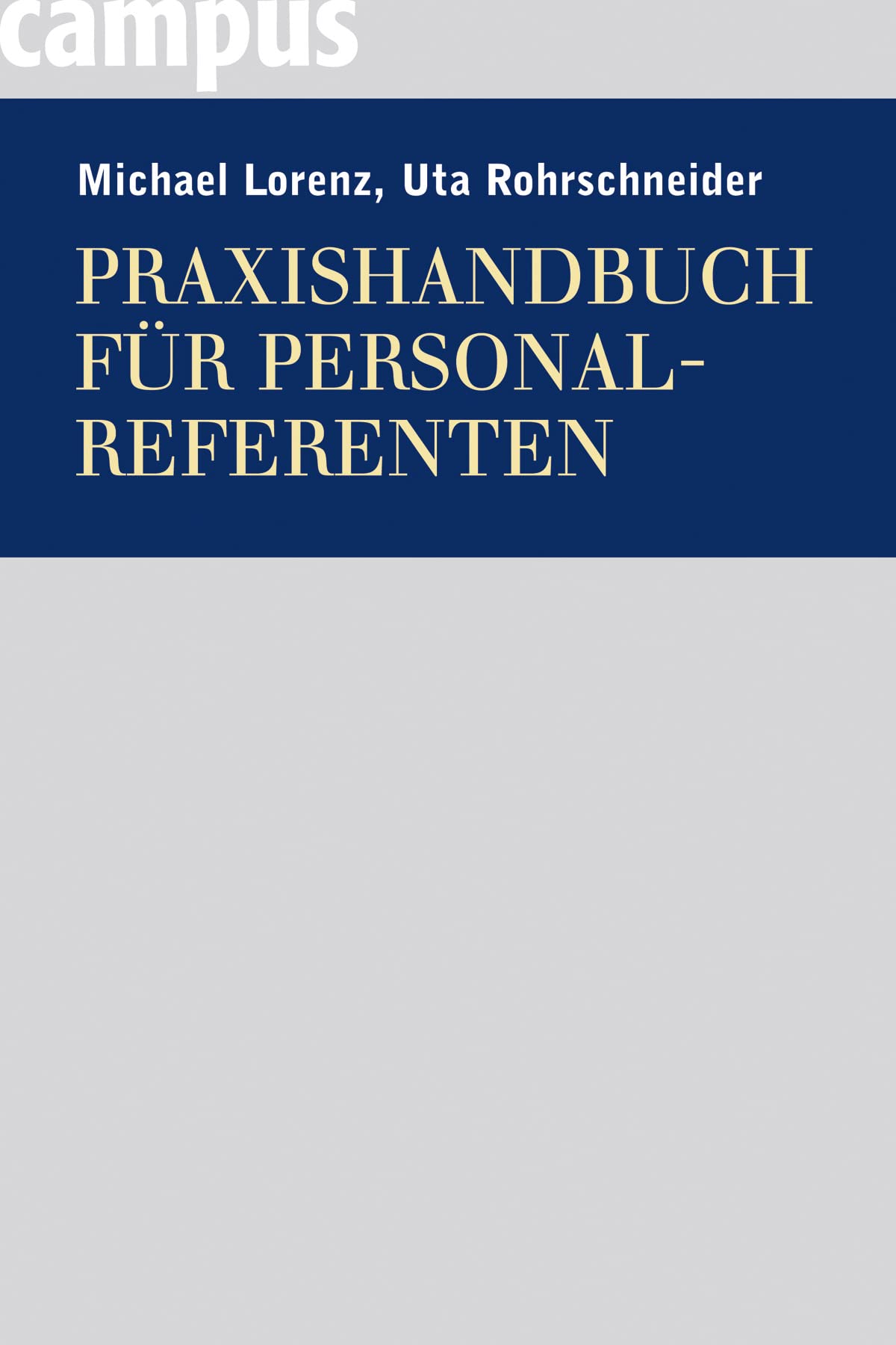 Praxishandbuch für Personalreferenten Law