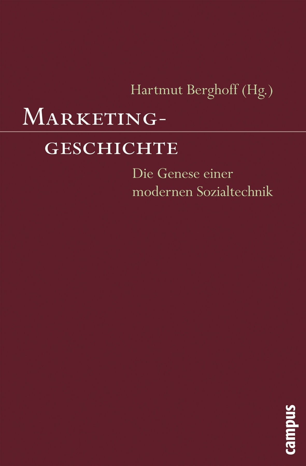 Marketinggeschichte Law Books