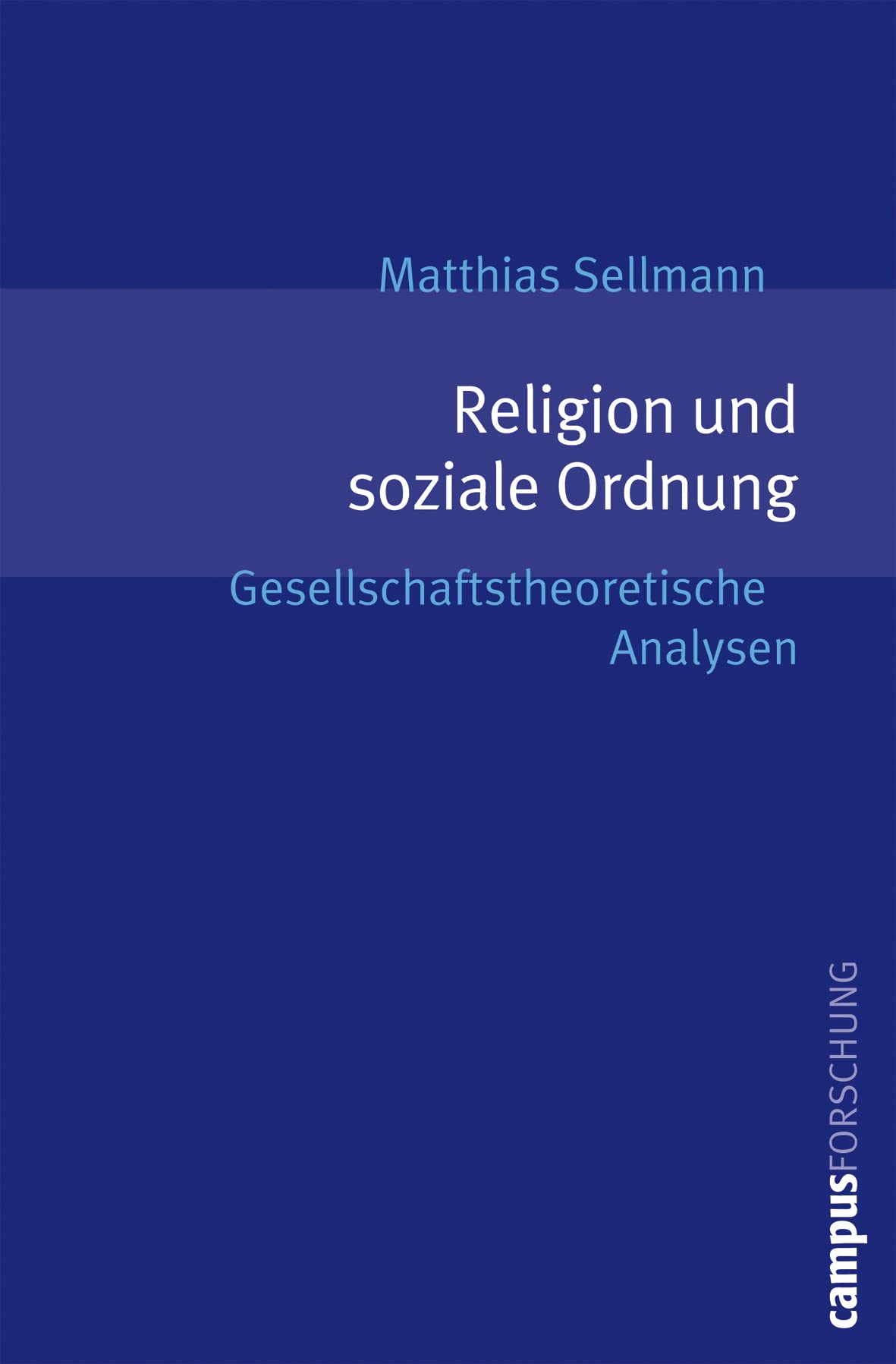 Religion und soziale Ordnung Social Sciences