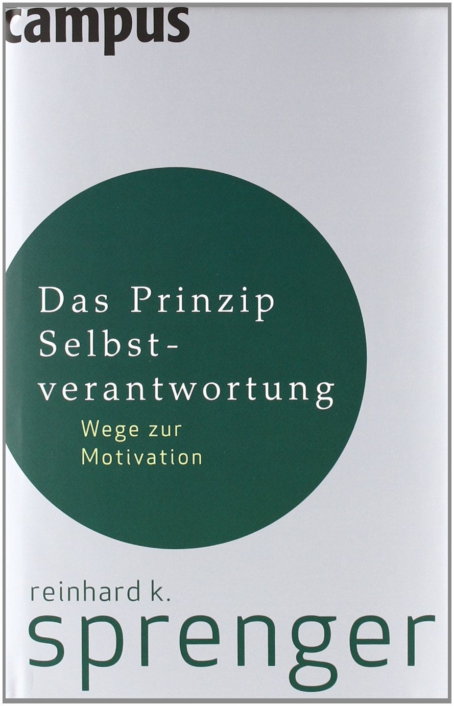 Das Prinzip Selbstverantwortung: Wege zur Motivation Law