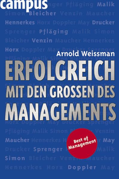 Erfolgreich mit den Großen des Managements Law
