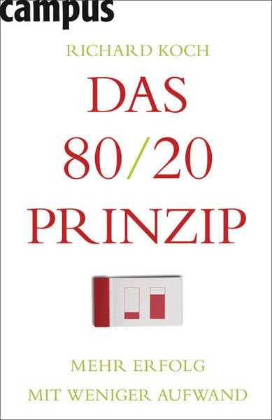Das 80/20 Prinzip: Mehr Erfolg mit weniger Aufwand Politics & History