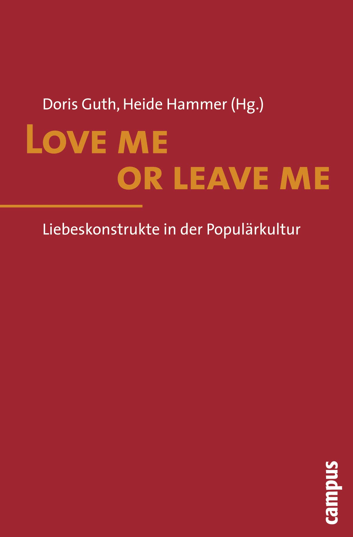Love me or leave me Law Books