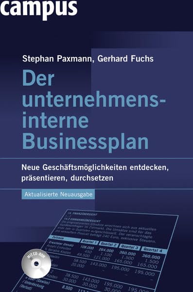 Der unternehmensinterne Businessplan Law Books