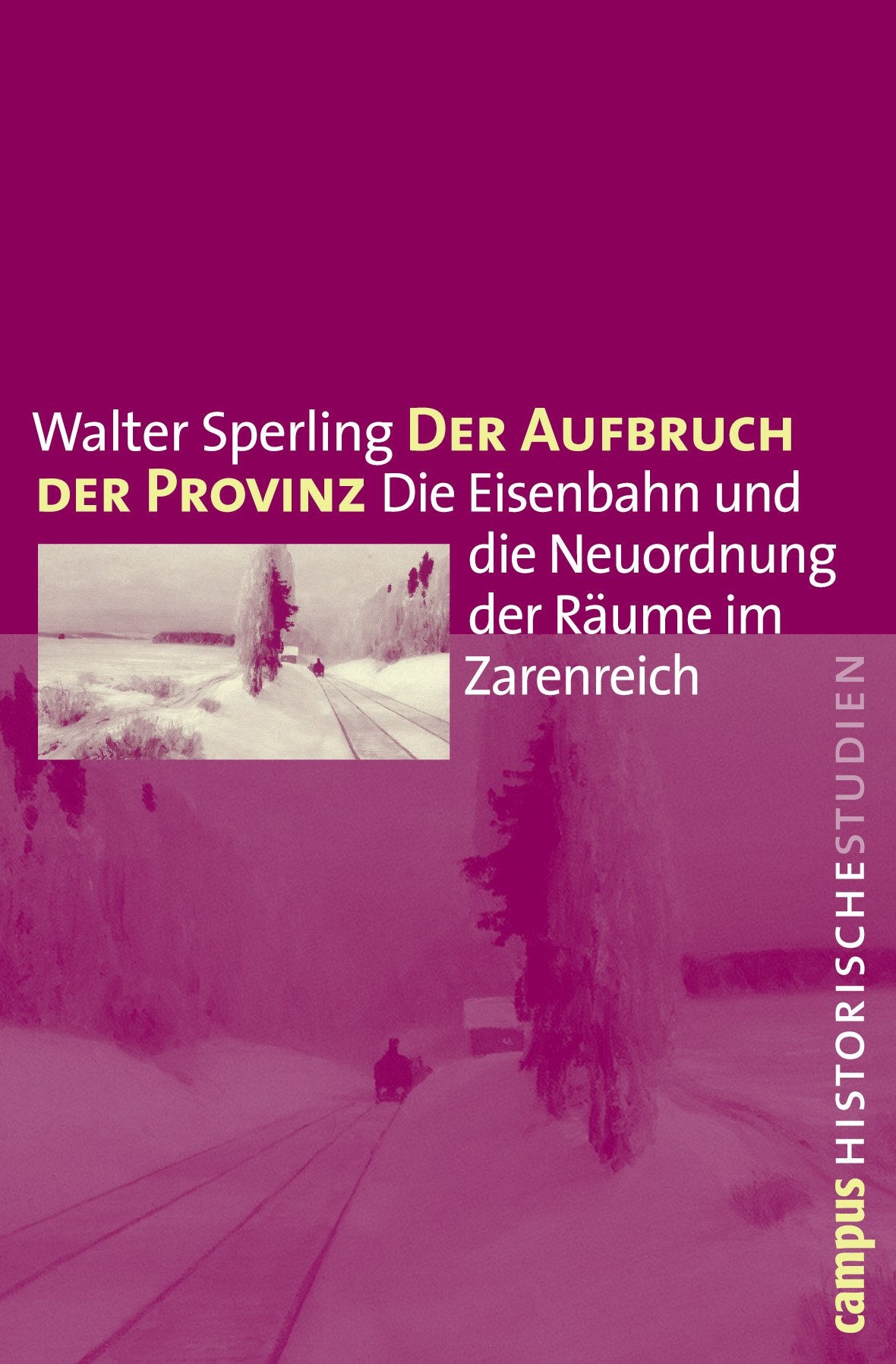 Der Aufbruch der Provinz: Die Eisenbahn und die Neuordnung der Räume im Zarenreich (Campus Historische Studien, 59) Film, Art & Culture