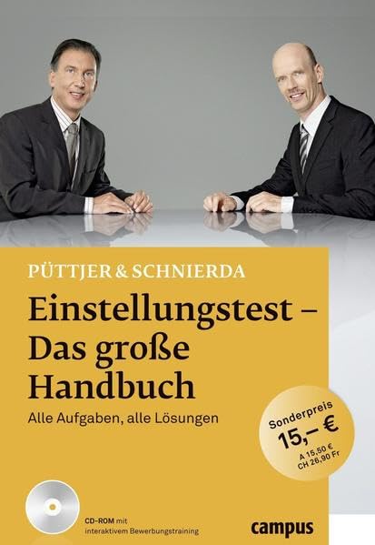 Einstellungstest - Das große Handbuch Business, Finance & Career Books
