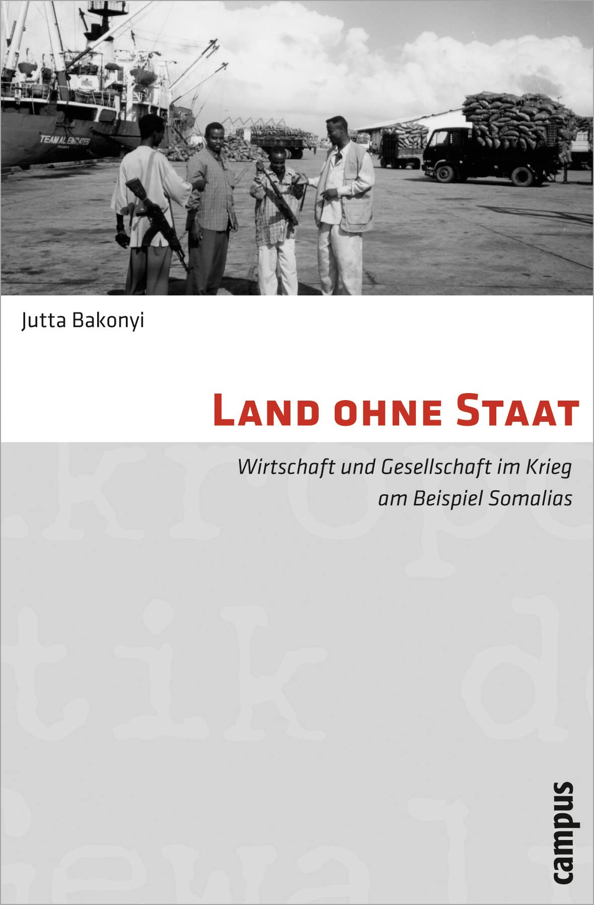 Land ohne Staat: Wirtschaft und Gesellschaft im Krieg am Beispiel Somalias (Mikropolitik der Gewalt, 5) Law